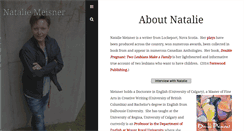 Desktop Screenshot of nataliemeisner.com