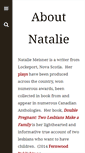 Mobile Screenshot of nataliemeisner.com